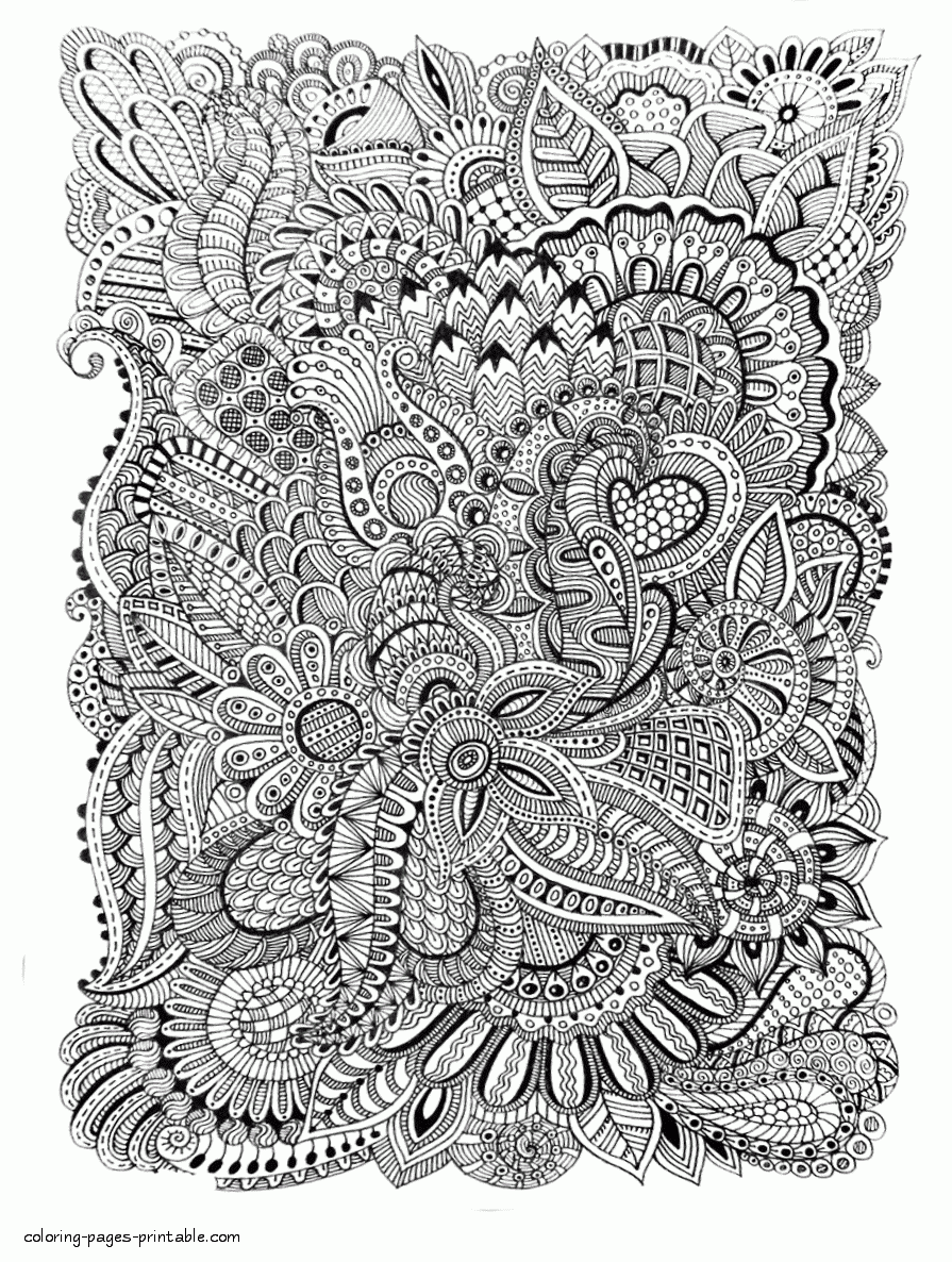 Abstract Coloring Sheets COLORING PAGES PRINTABLE COM