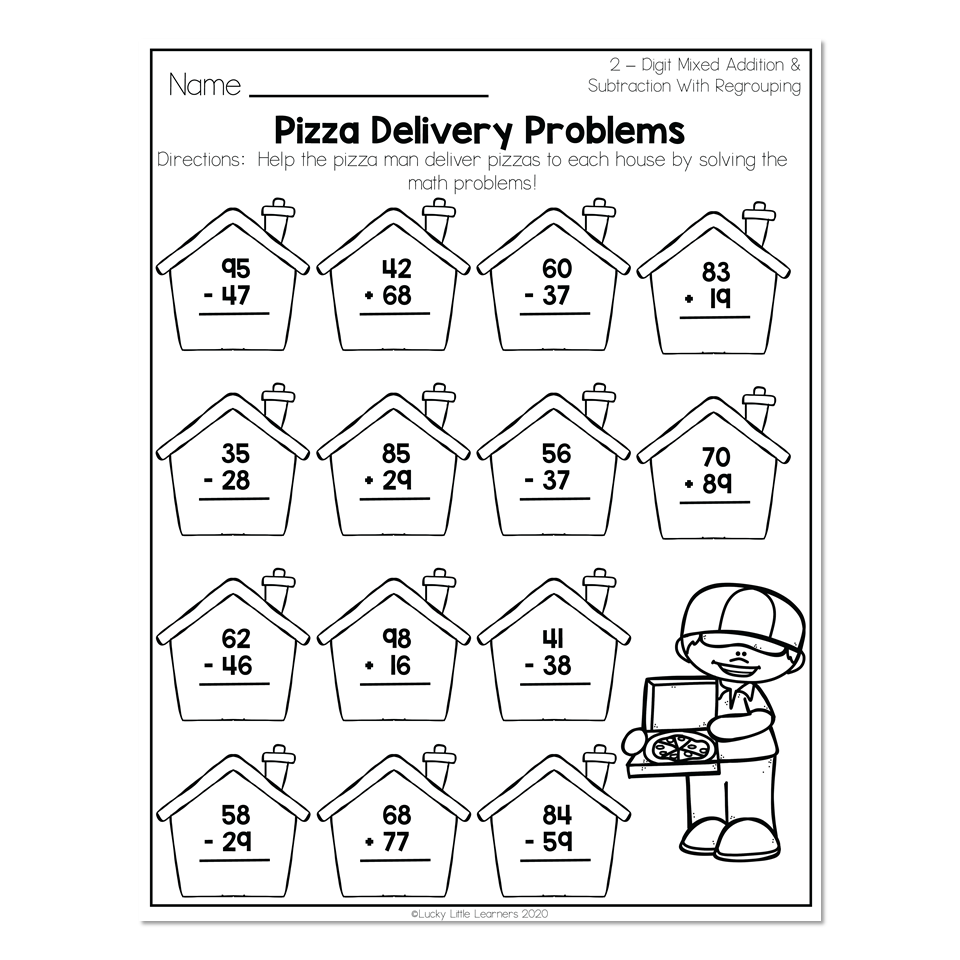 Addition And Subtraction Mixed Review Worksheets We Are Better 