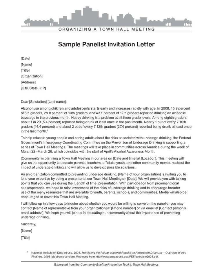 non profit board member invitation letter template