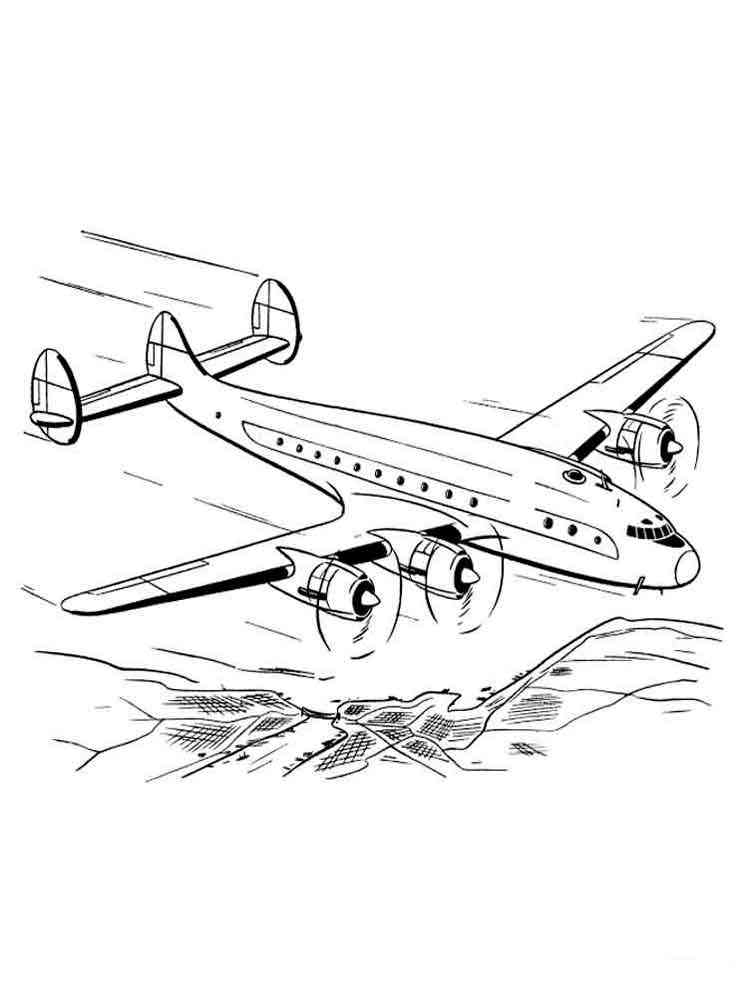 free printable coloring pages airplanes