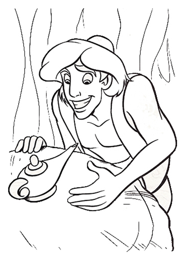 Aladdin Color Pages