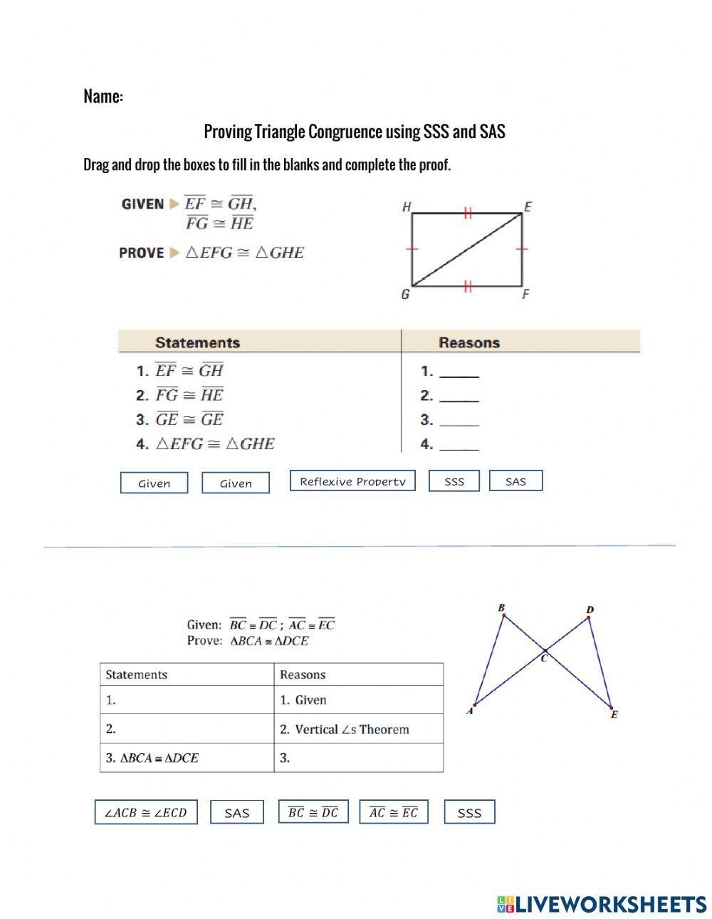 Algebraic Proofs Worksheets Math Monks Worksheets Library