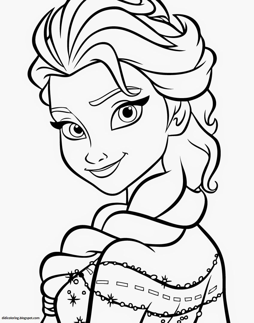 Color Pages Disney Characters