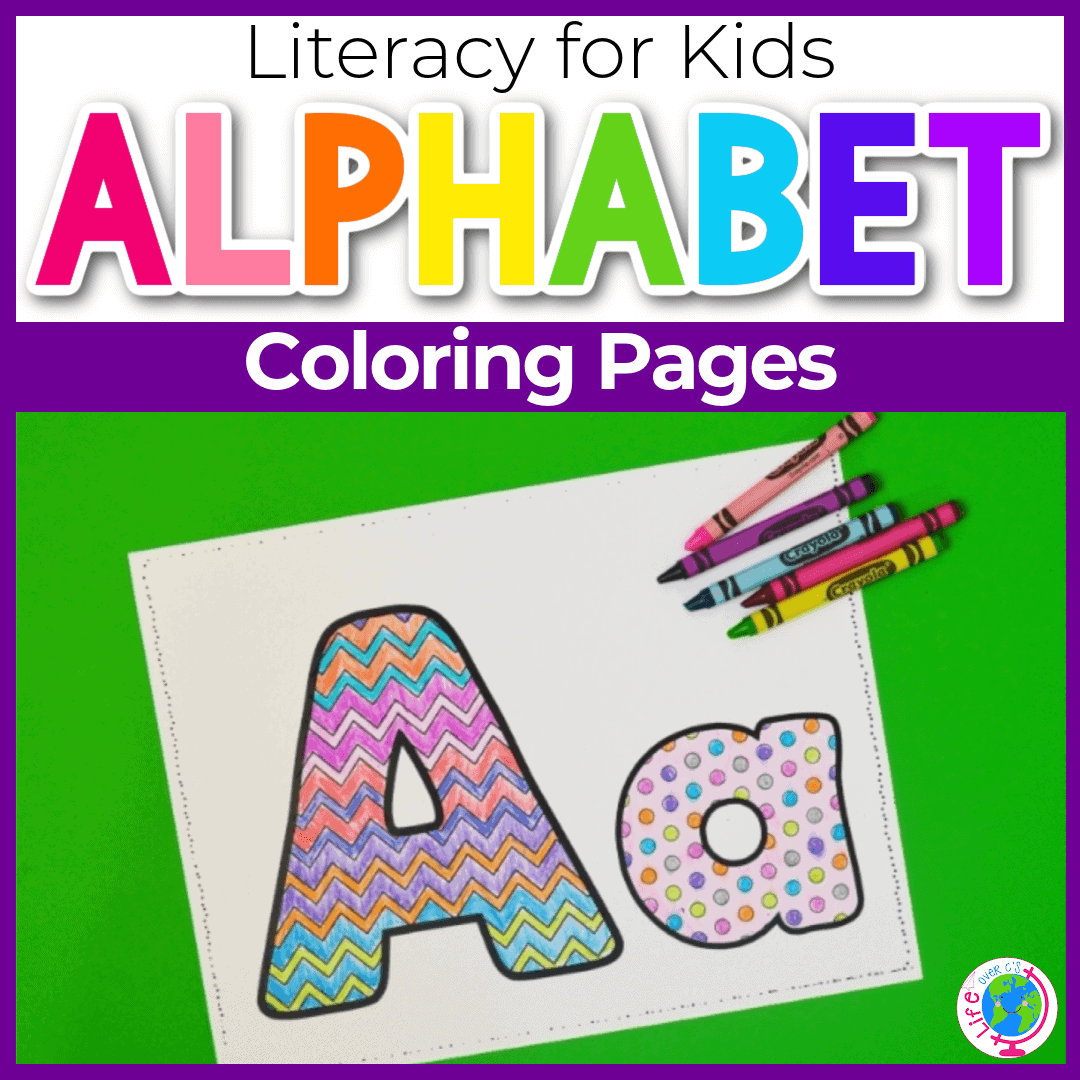 Alphabet Coloring Page