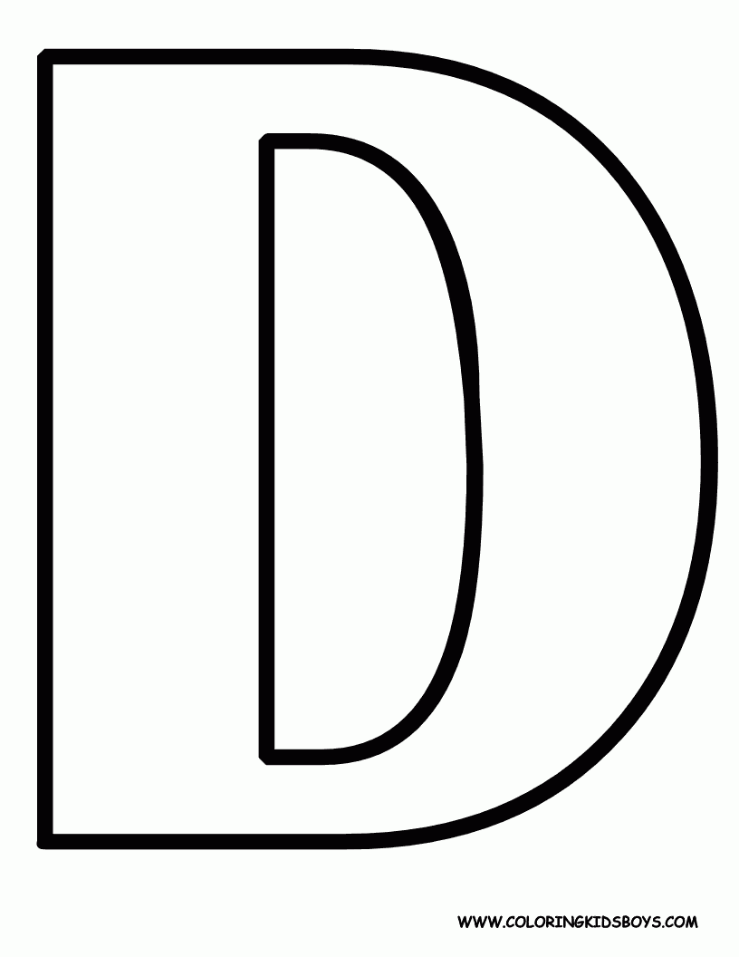 Alphabet Coloring Pages 2 Coloring Kids