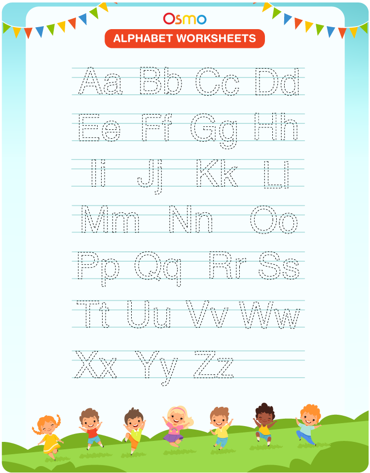 ordering the alphabet worksheets