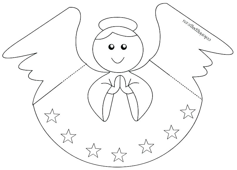 Angel Template Printable Free Content Calendar Template