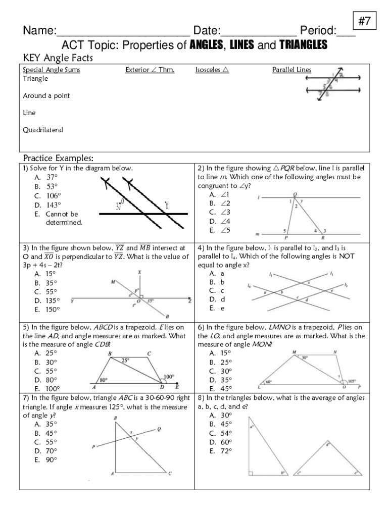 geometry proofs worksheet