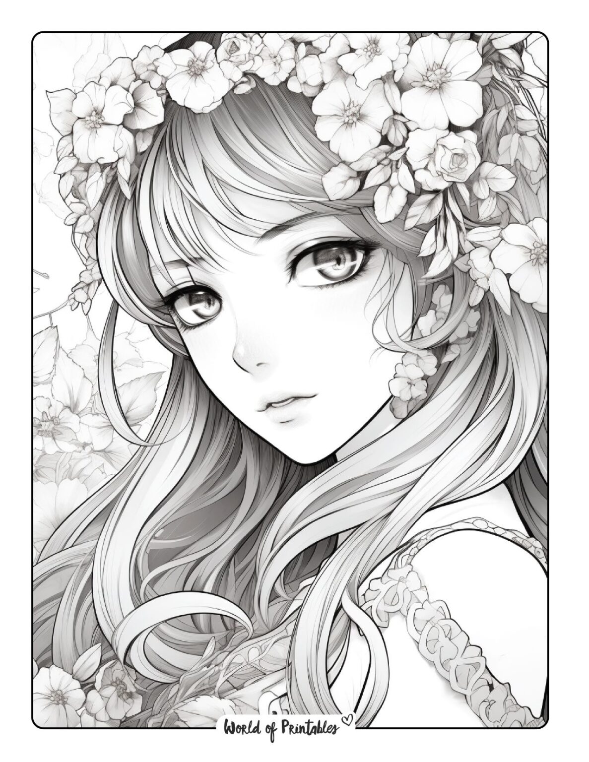 free printable coloring pages for girls hard