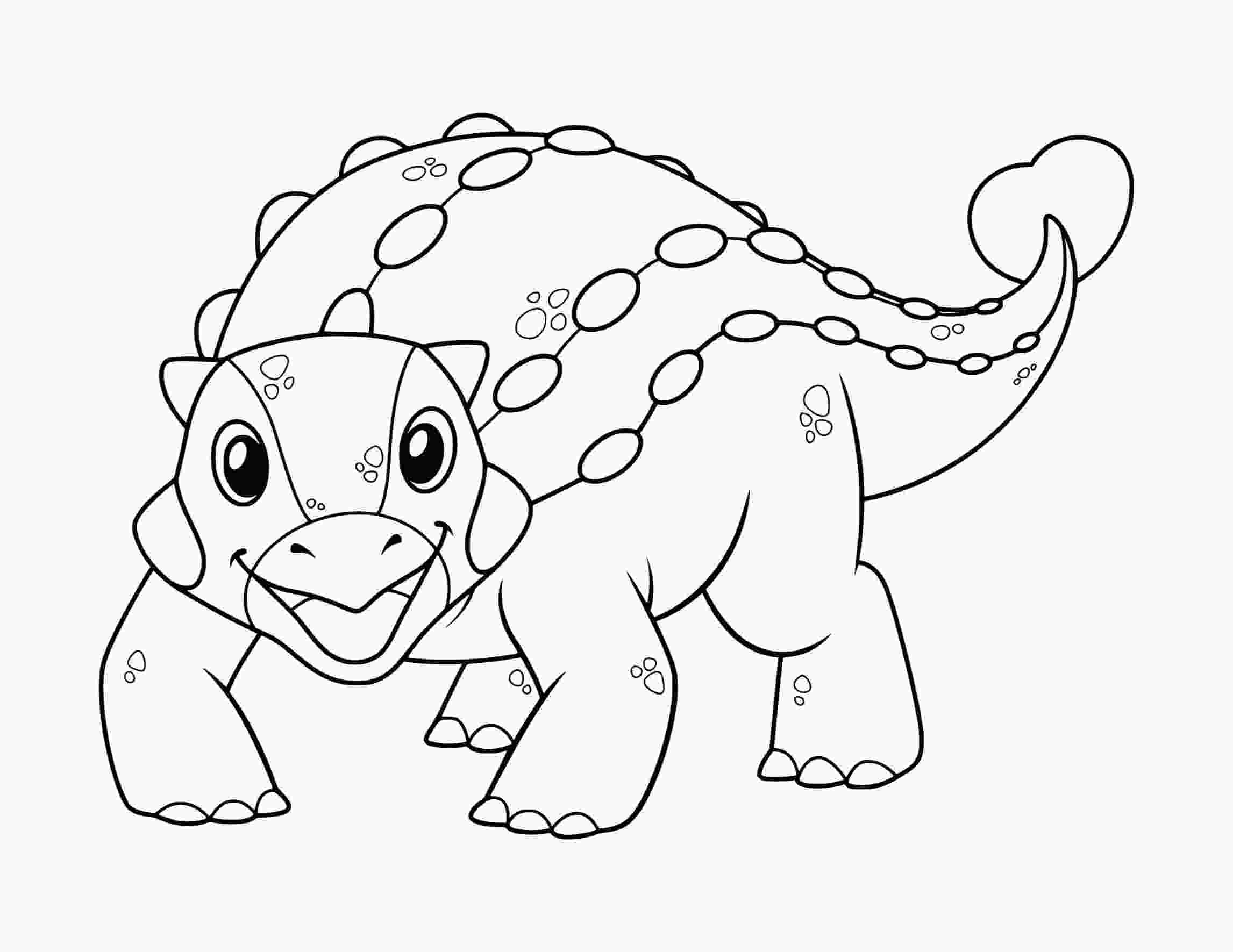 Ankylosaurus Coloring Pages Coloring Pages For Kids And Adults
