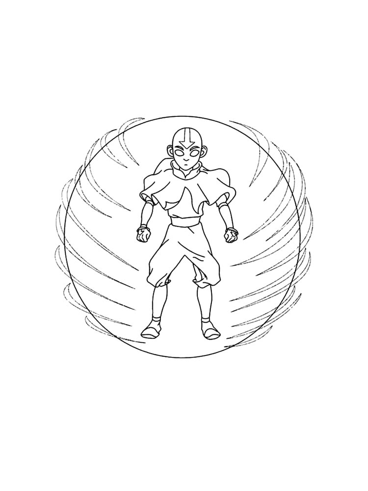 Avatar The Last Airbender Coloring Pages