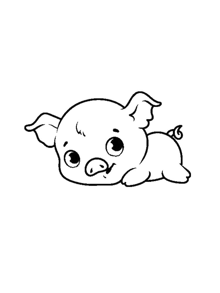 Baby Pig Coloring Page Monday Mandala