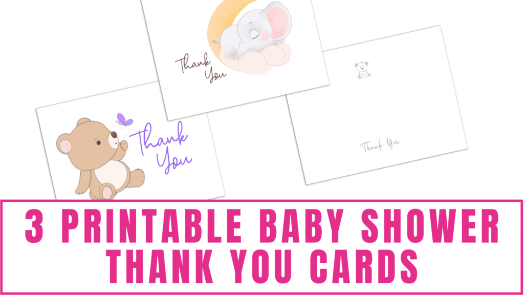 Baby Shower Bingo Cards Printable PDF 
