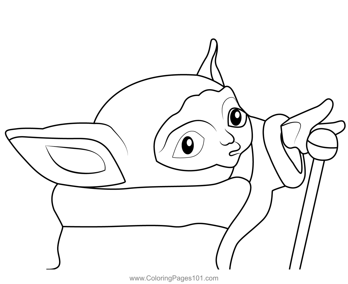 Yoda Coloring Pages