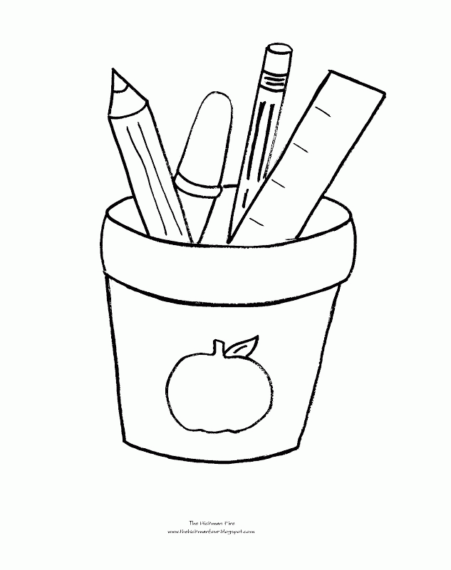Back School Coloring Pages Coloring Nation