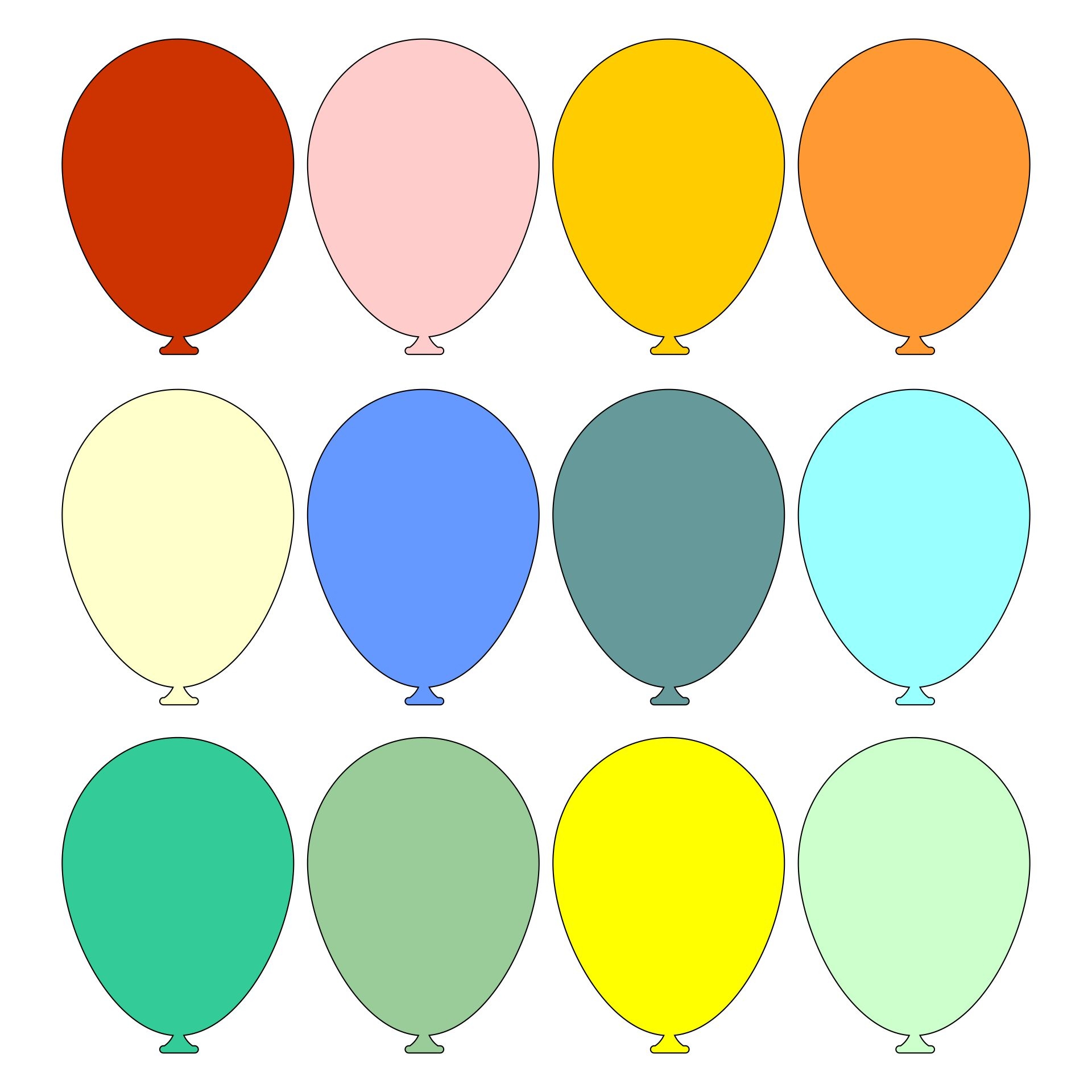Balloon Template Free Printable Find Deals And Compare Prices On 