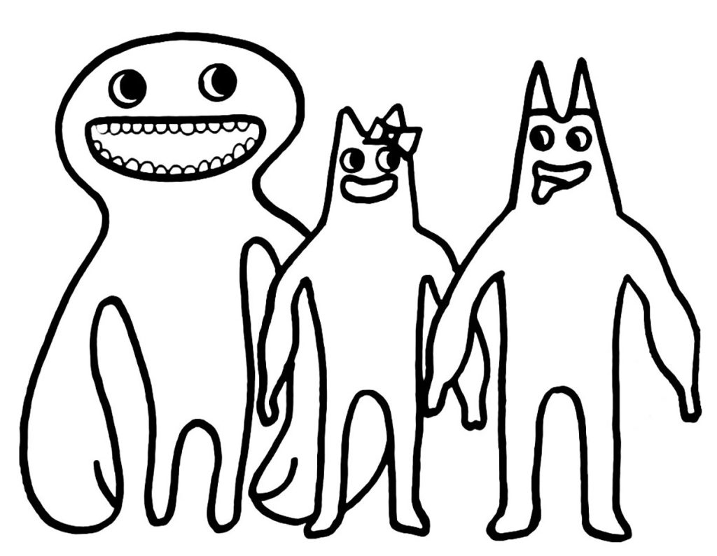 Ban Ban Coloring Pages