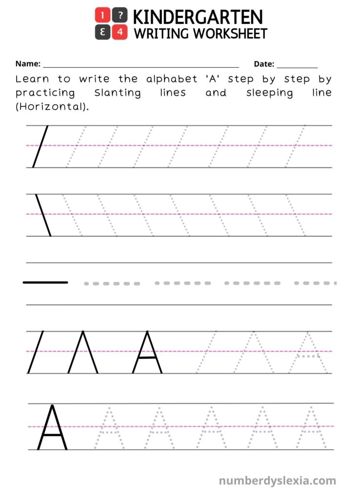 Beginning Writing Worksheets Pdf Printable Worksheets