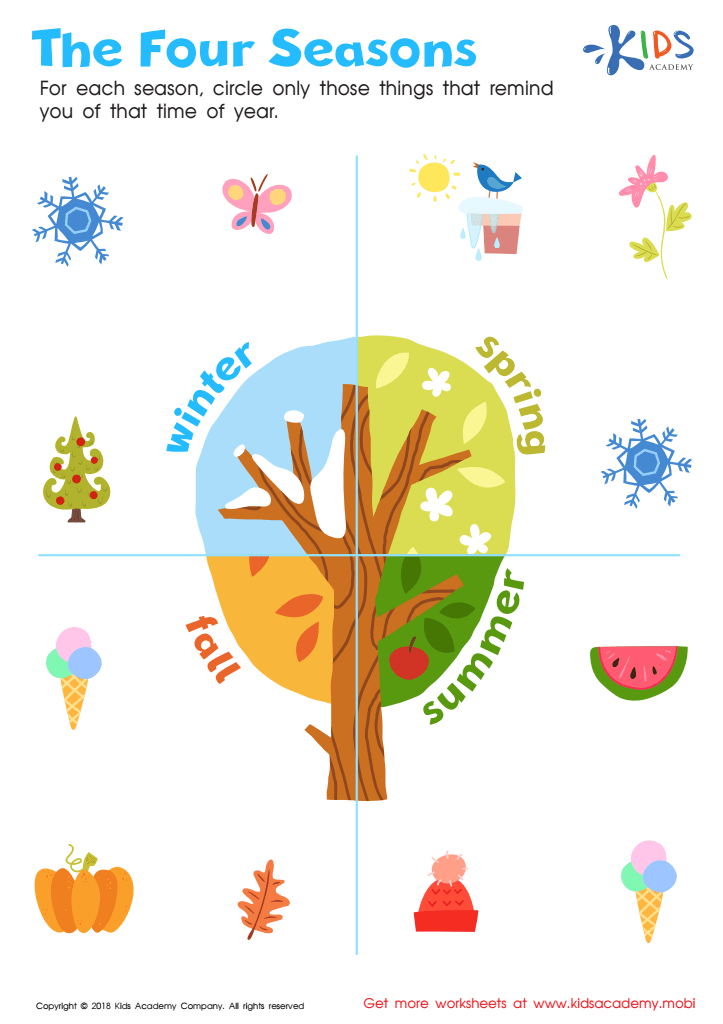printable clothes for different seasons worksheet