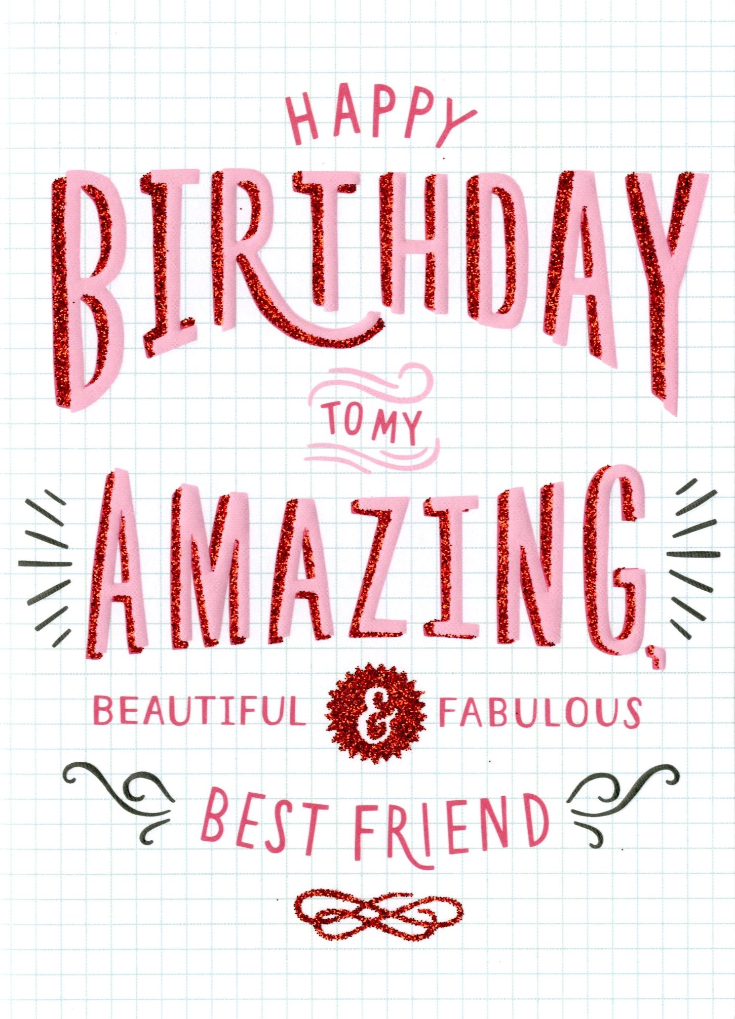Best Friend Birthday Cards Printable