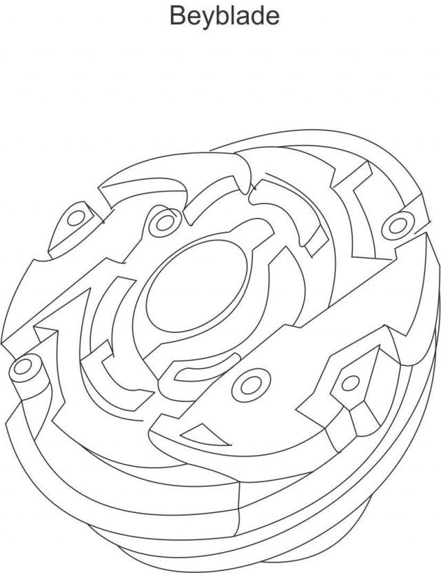 Beyblade Coloring Pages Coloring Home