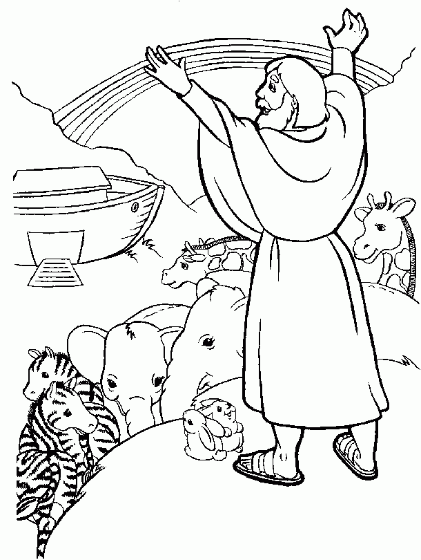 Children's Bible Story Coloring Pages