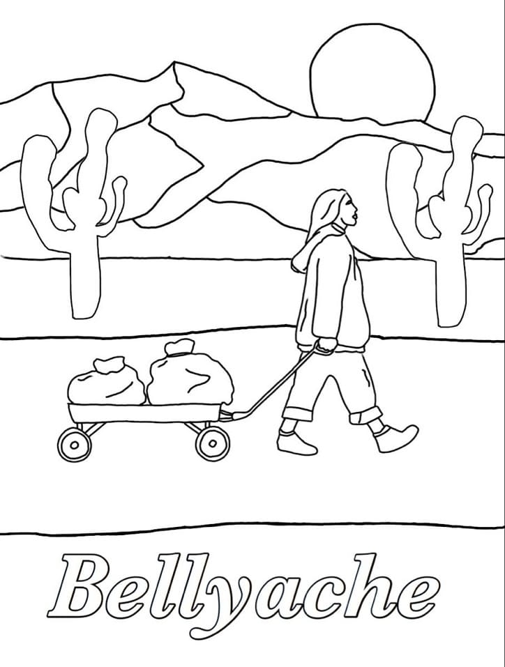 Billie Eilish Bellyache Coloring Page Free Printable Coloring Pages 