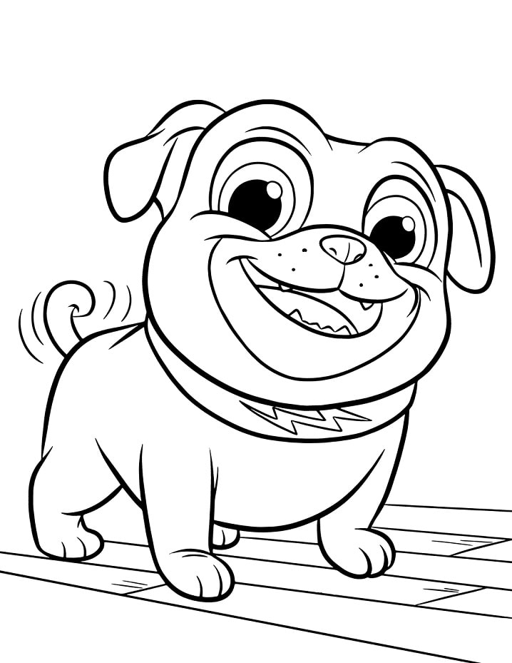 Bingo And Rolly 3 Coloring Page Free Printable Coloring Pages For Kids