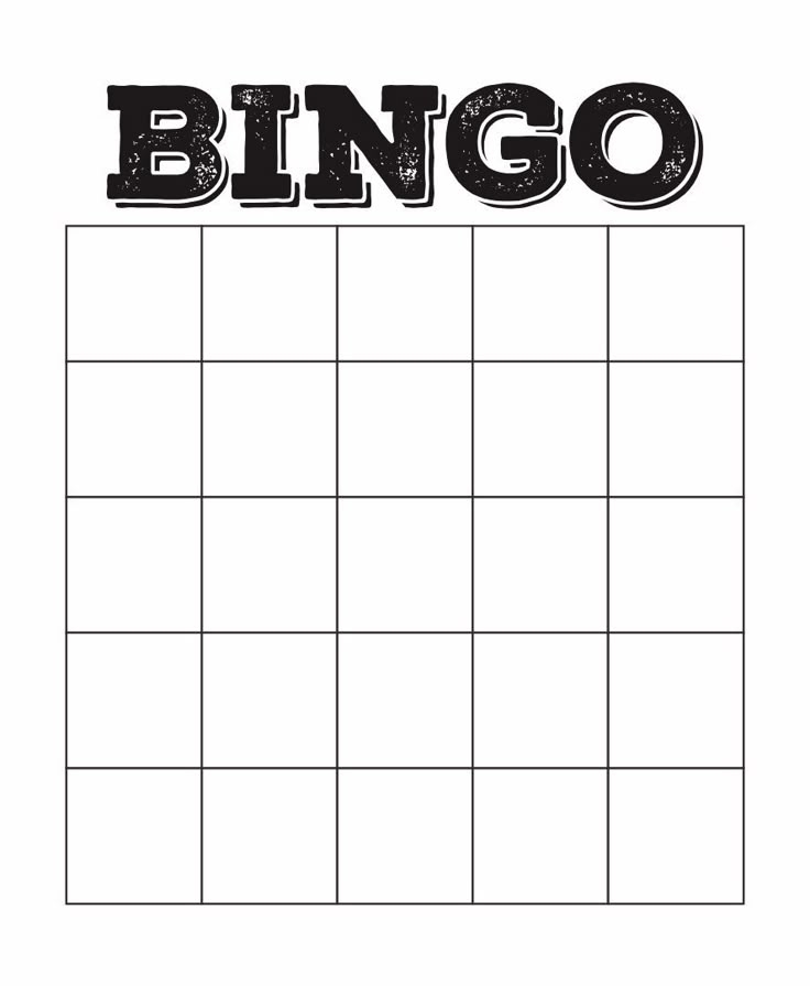 Bingo Cards 4 Per Sheet