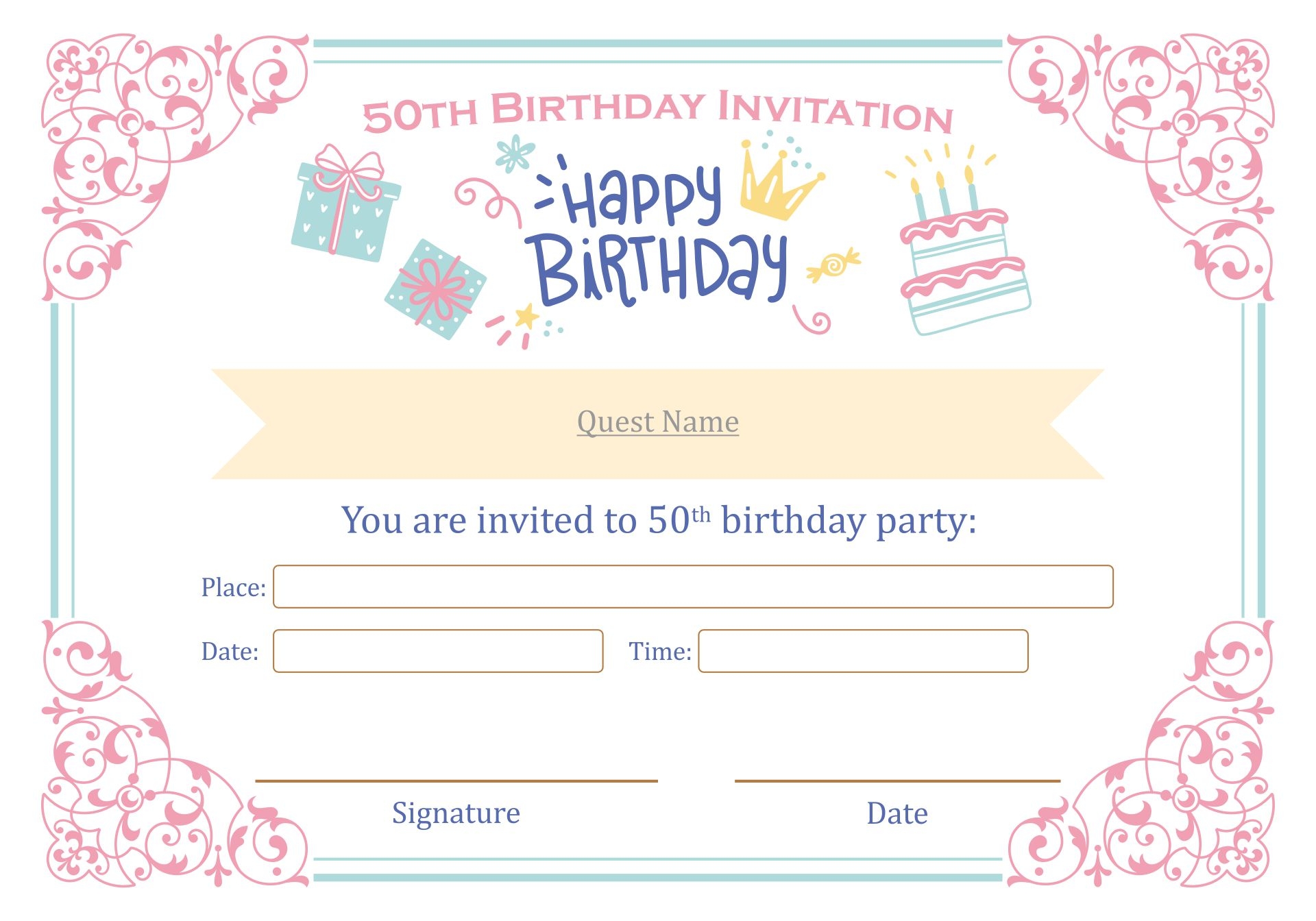 Birthday Certificate Templates Free Printable Printab Vrogue co