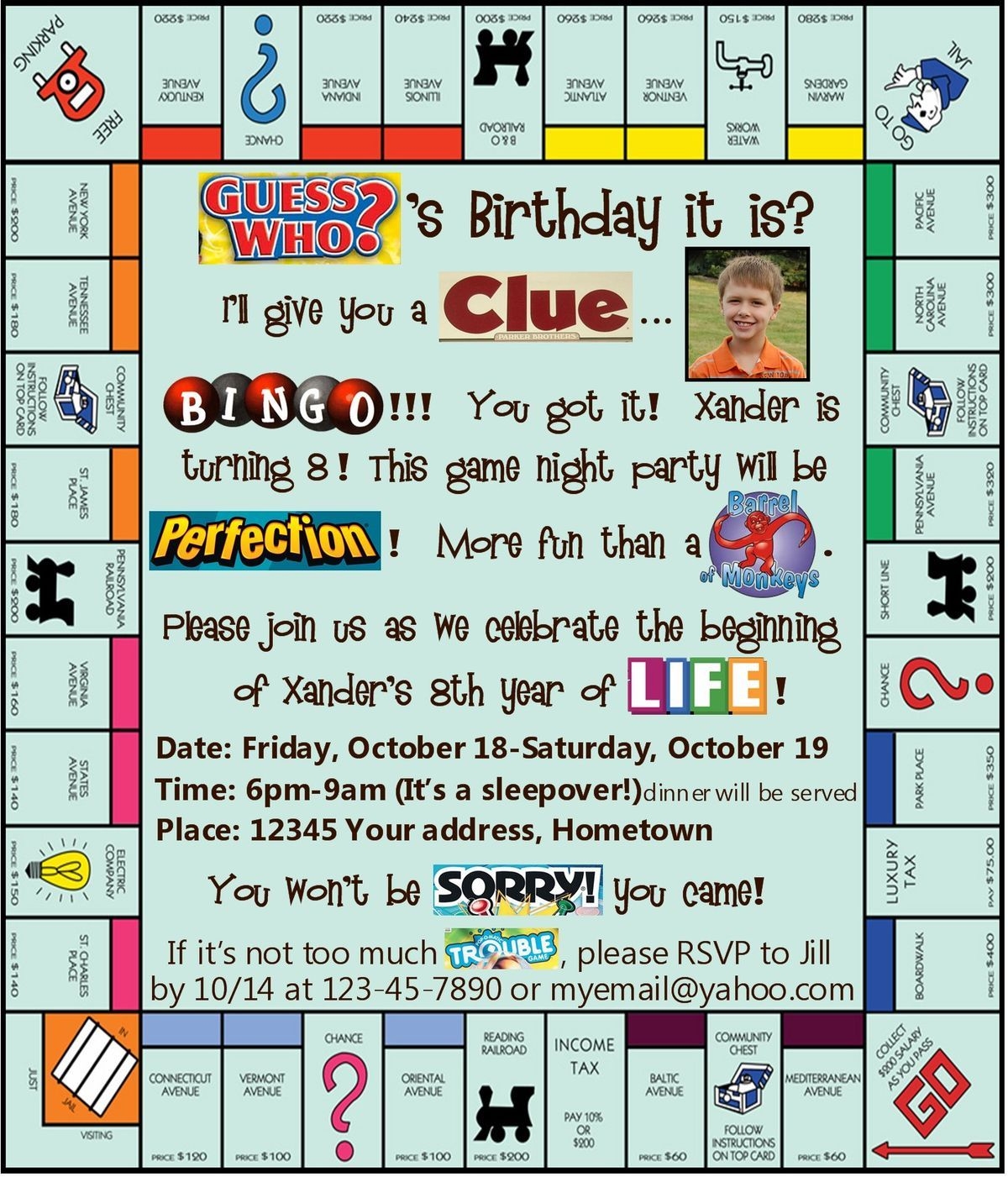 Birthday Party Printable Games