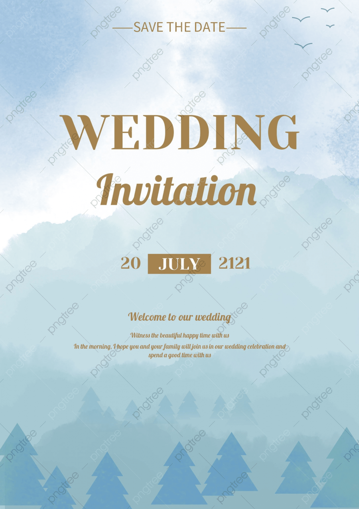 landscape invitation template