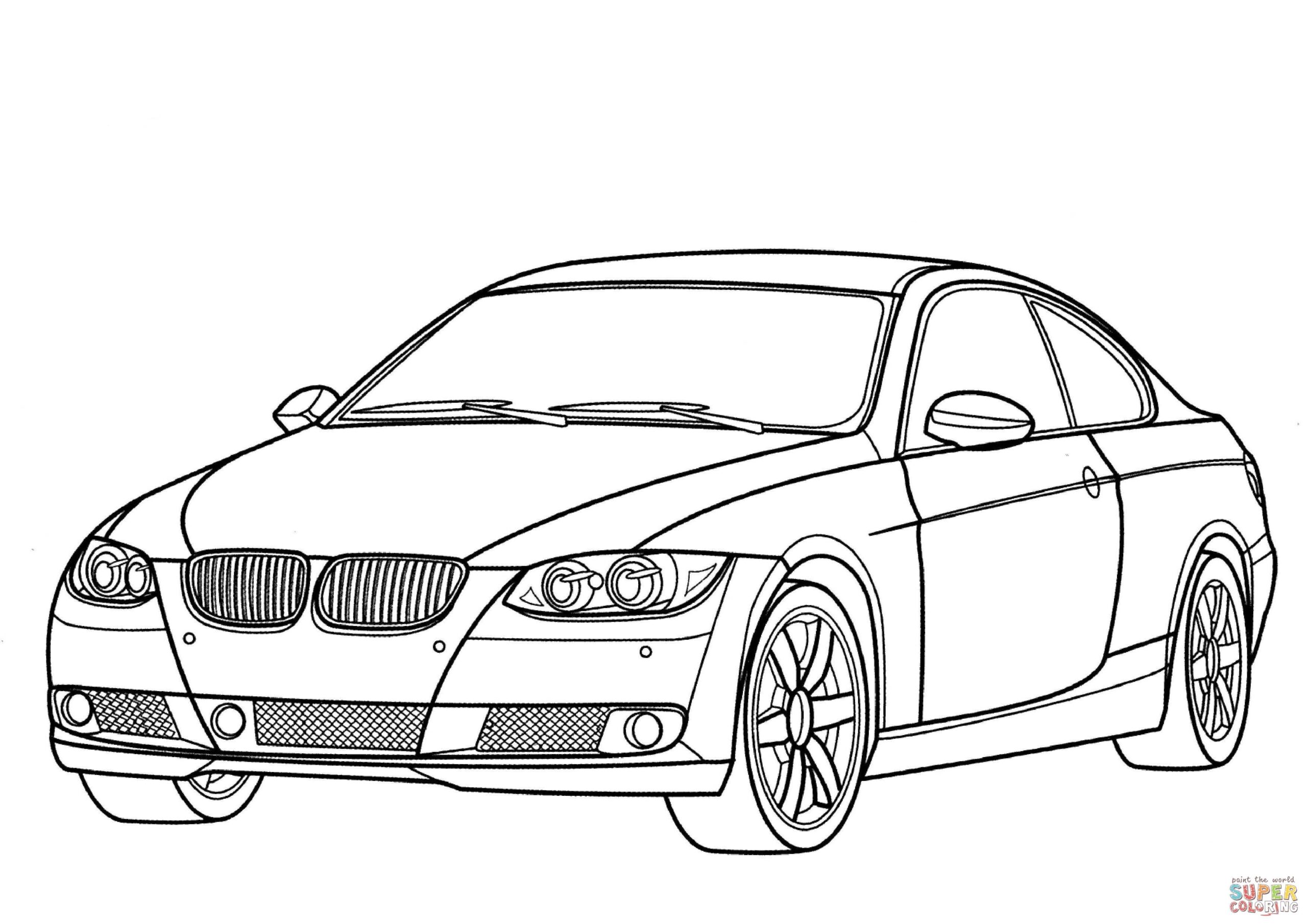 Bmw Car Coloring Pages Coloring Home