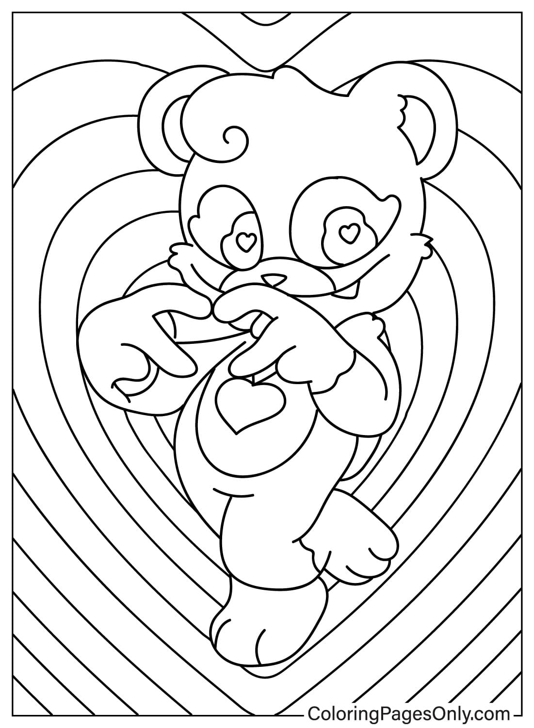 Bobby BearHug Coloring Page Free Printable Coloring Pages