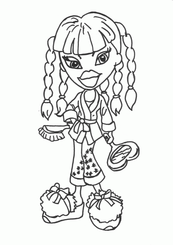 Bratz Coloring Page