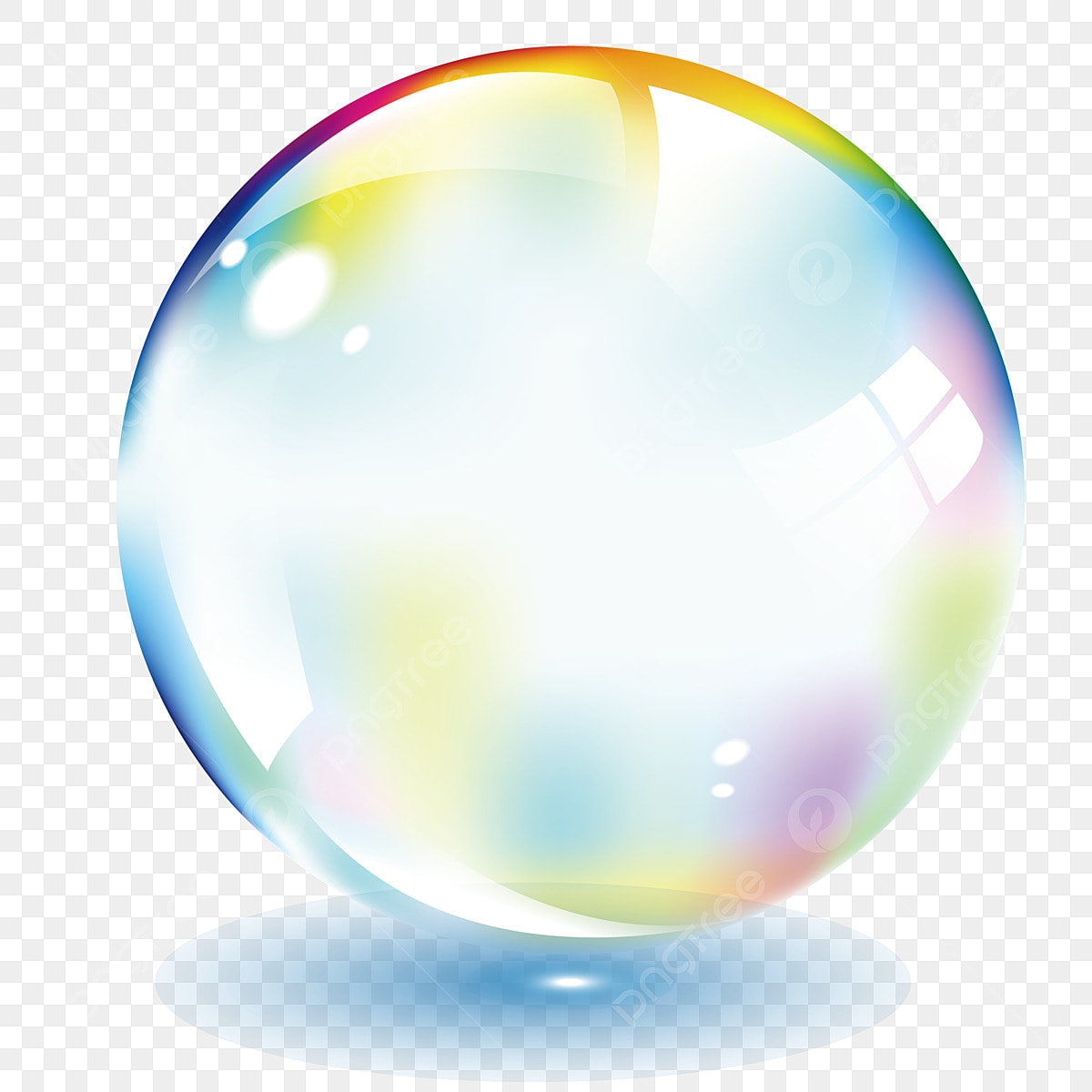 Bubbles Floating Clipart Transparent Background Color Bubble Gradient