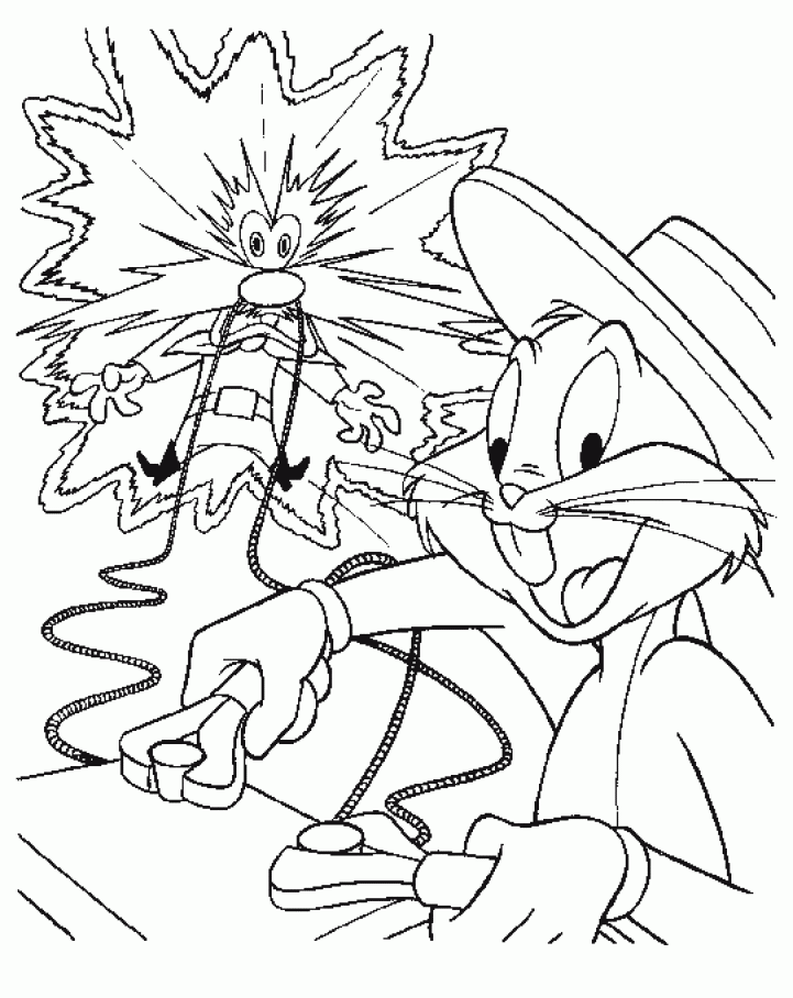 Coloring Pages Bugs Bunny