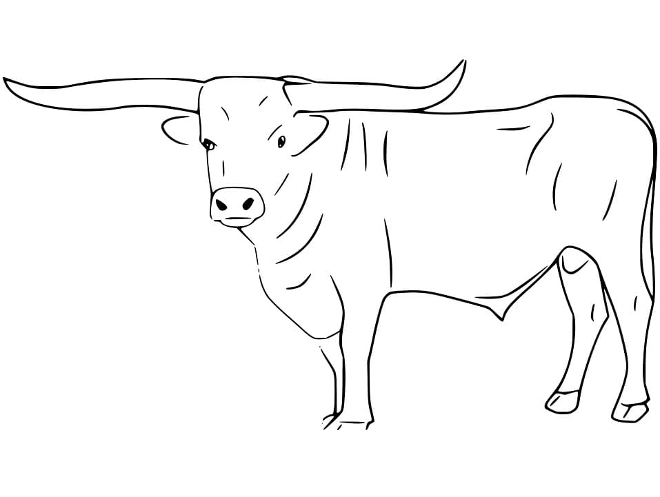 Bull 7 Coloring Page Free Printable Coloring Pages For Kids