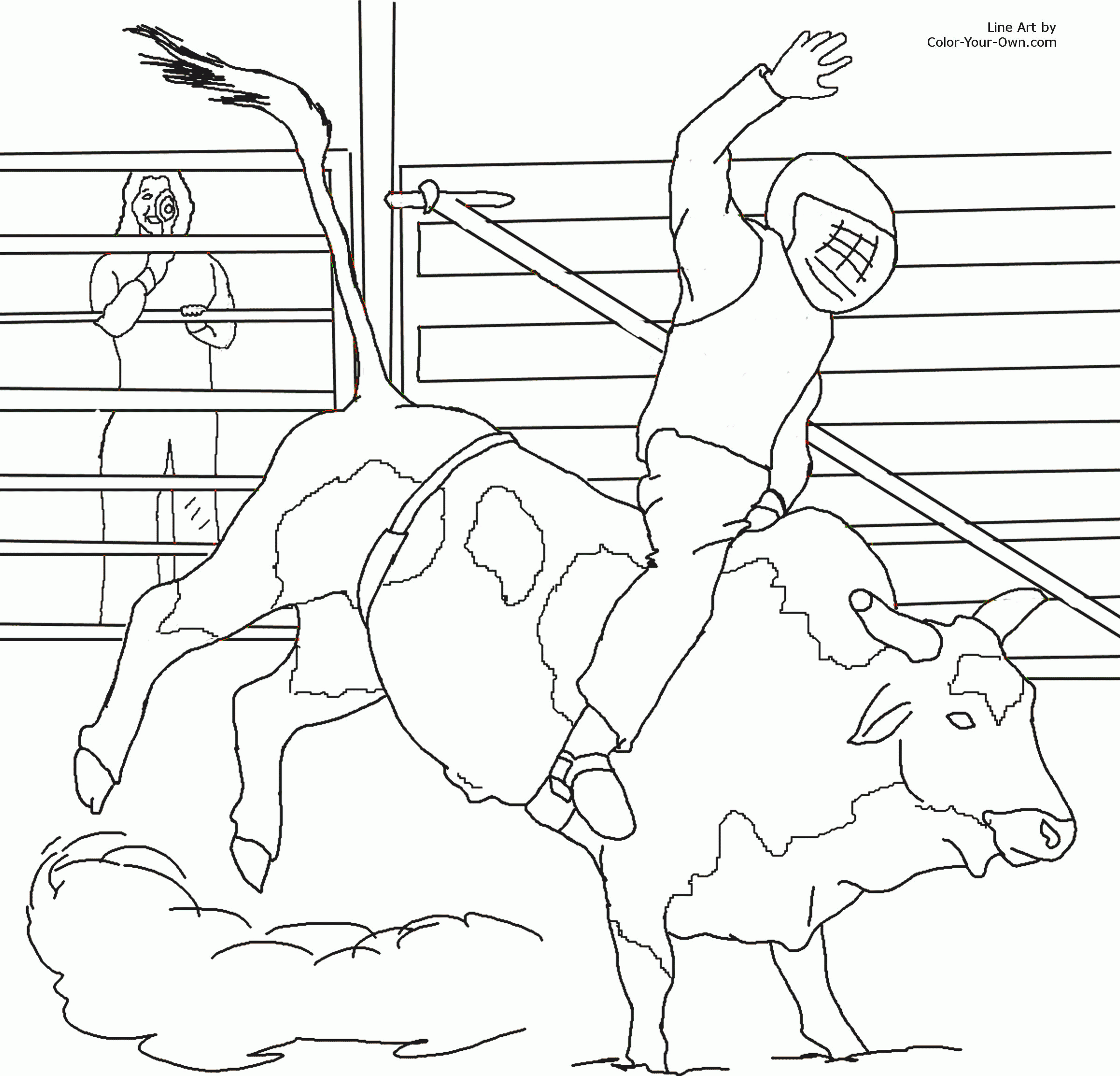 Bull Coloring Pages Books 100 FREE And Printable 