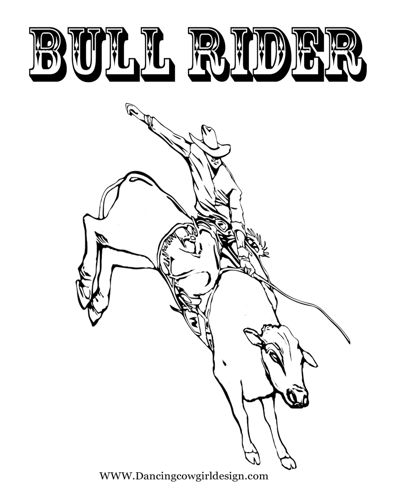 Bull Printable Coloring Pages Coloring Home