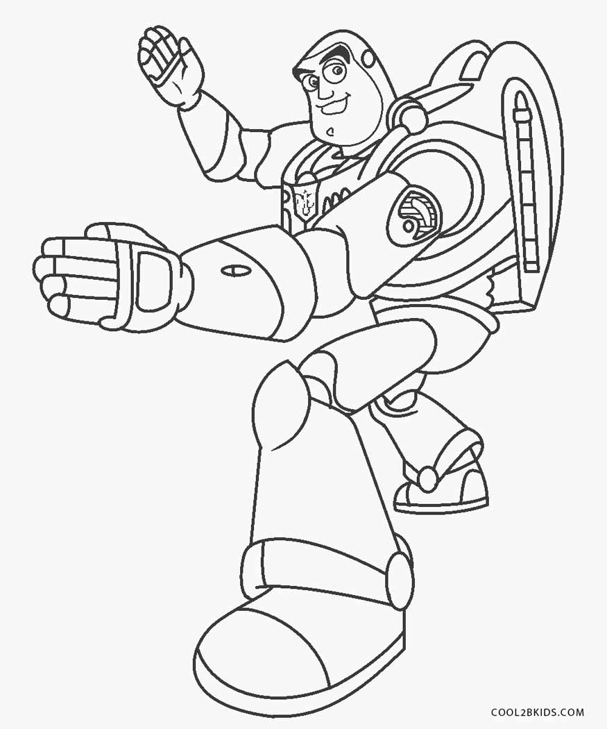 Buzz Coloring Page Coloring Pages