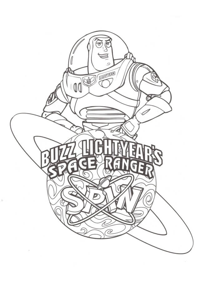 Buzz Coloring Page