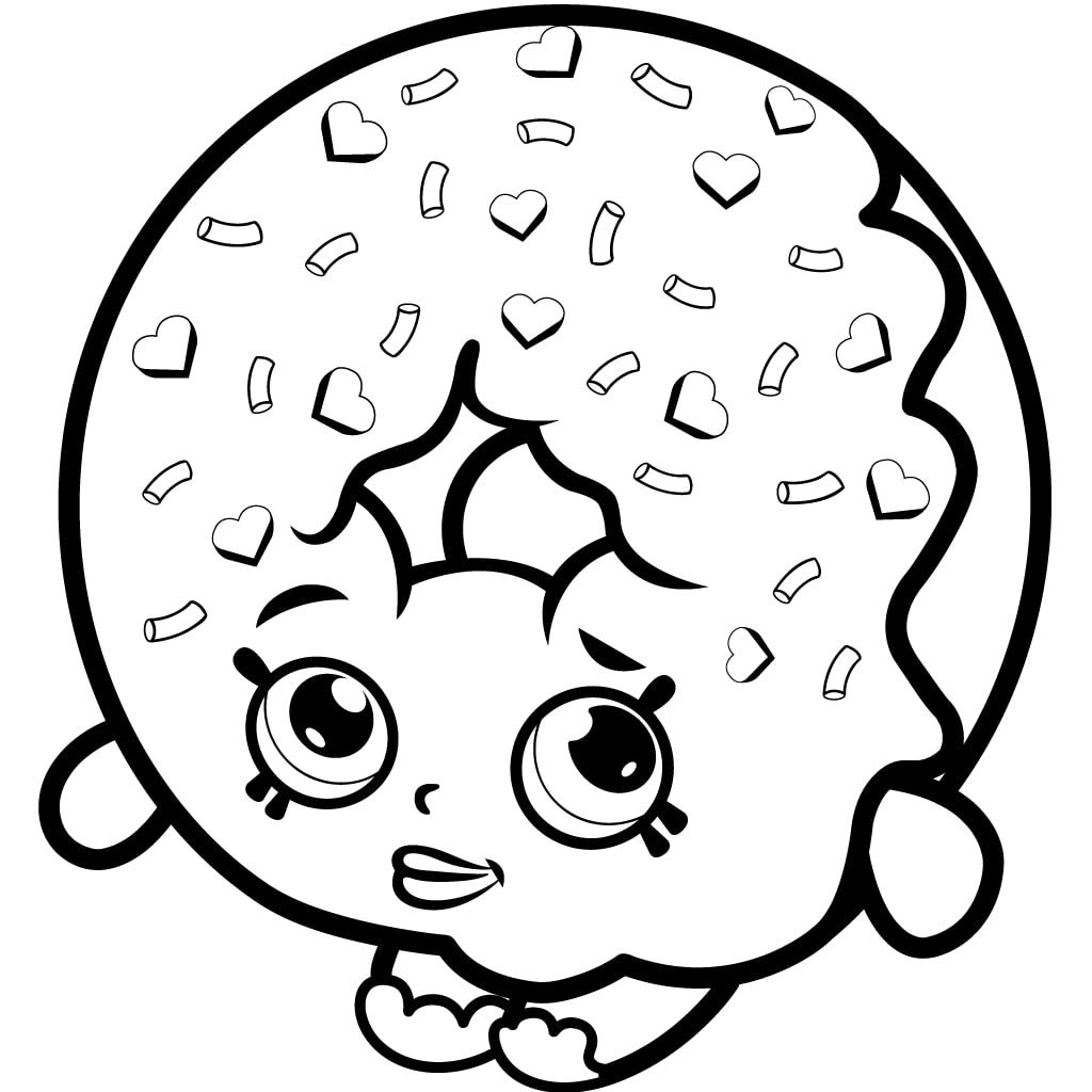 free printable shopkin coloring pages