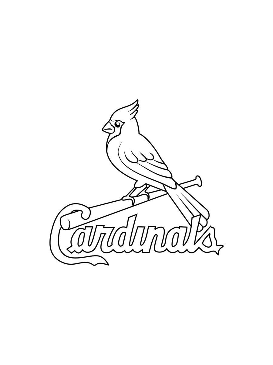 Cardinal Coloring Pages