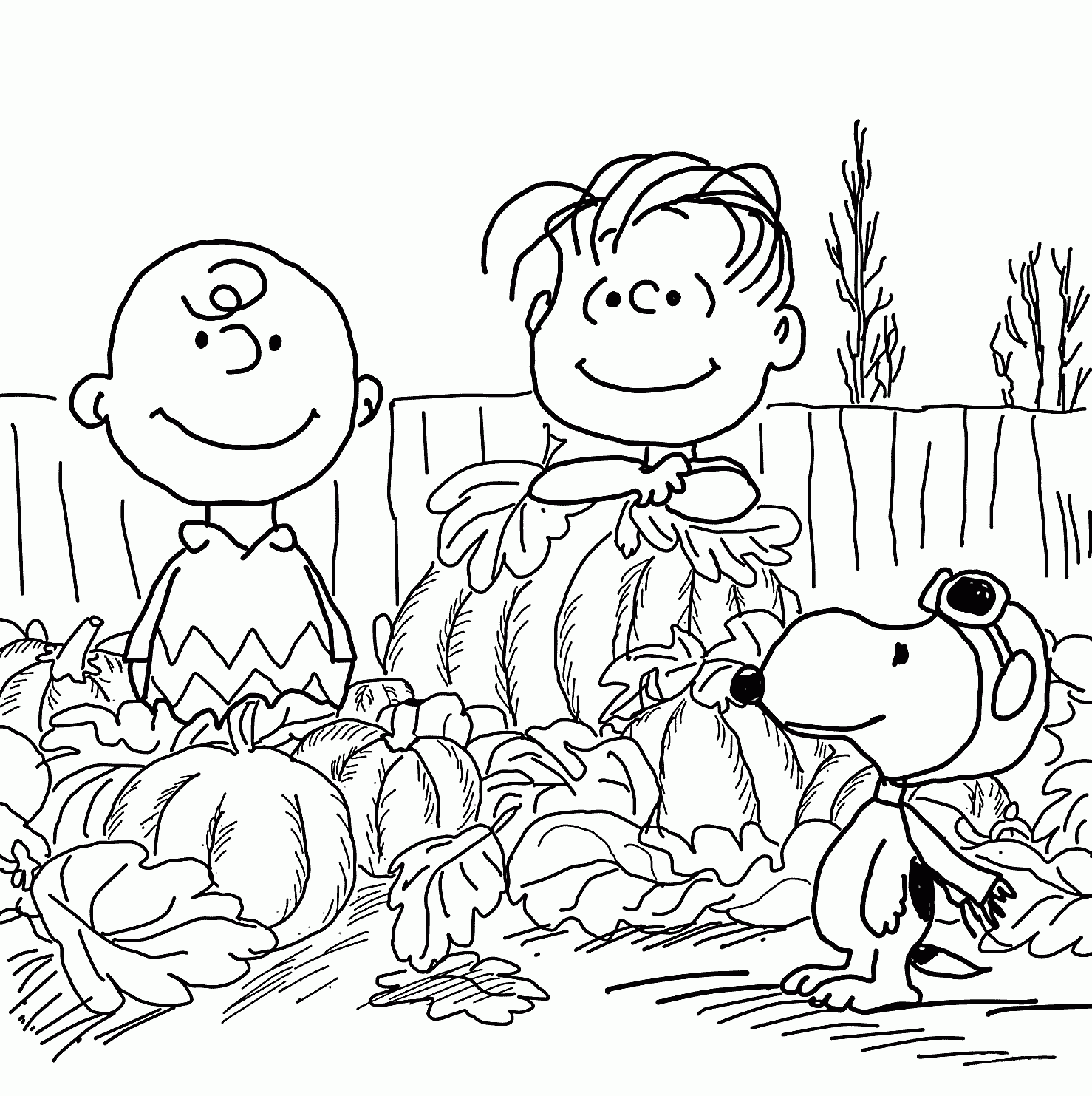 Charlie Brown Coloring Pages Christmas Printables Coloring Home