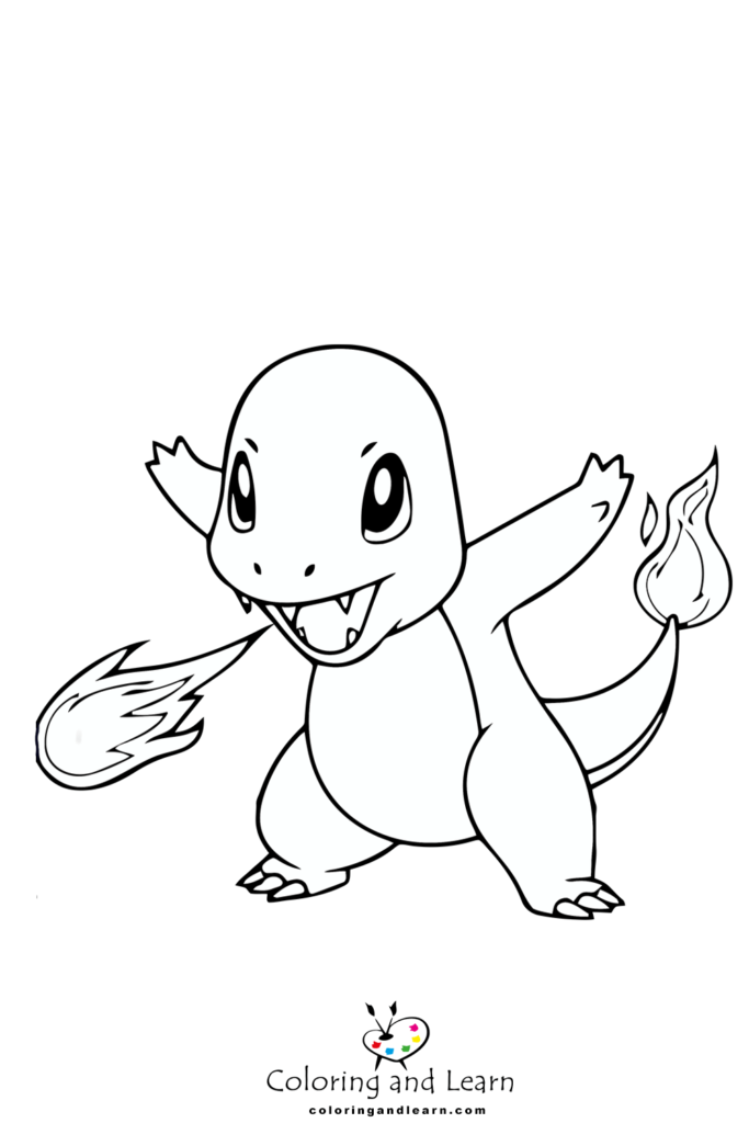 Coloring Pages Charmander