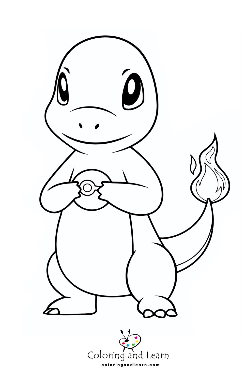 Charmander Coloring Pages FREE 2025 Coloring And Learn