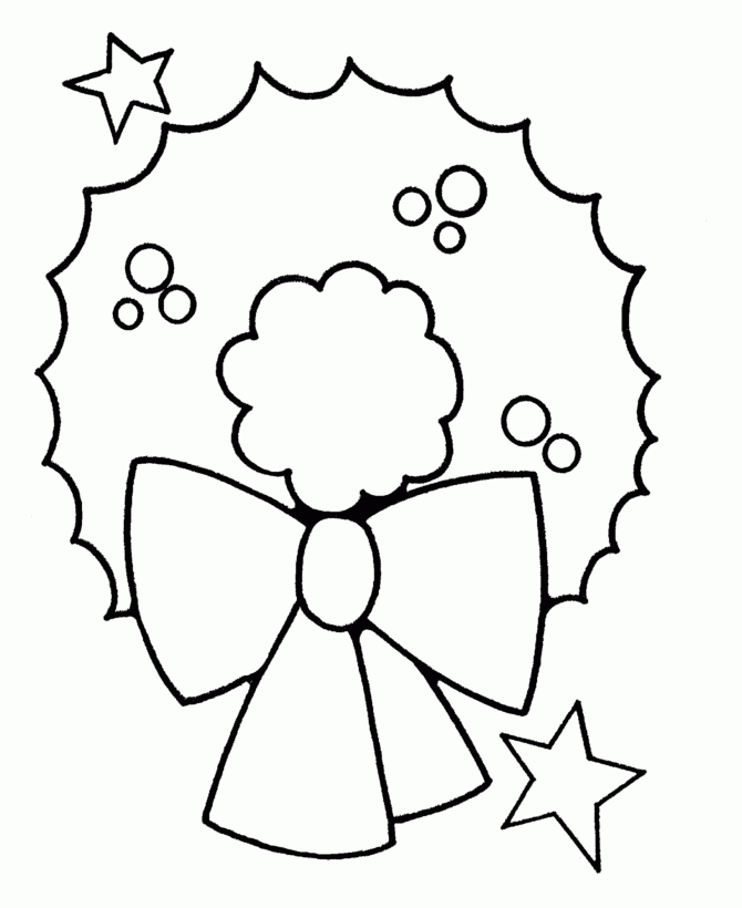Christmas Coloring Pages For Preschoolers Best Coloring Pages For Kids