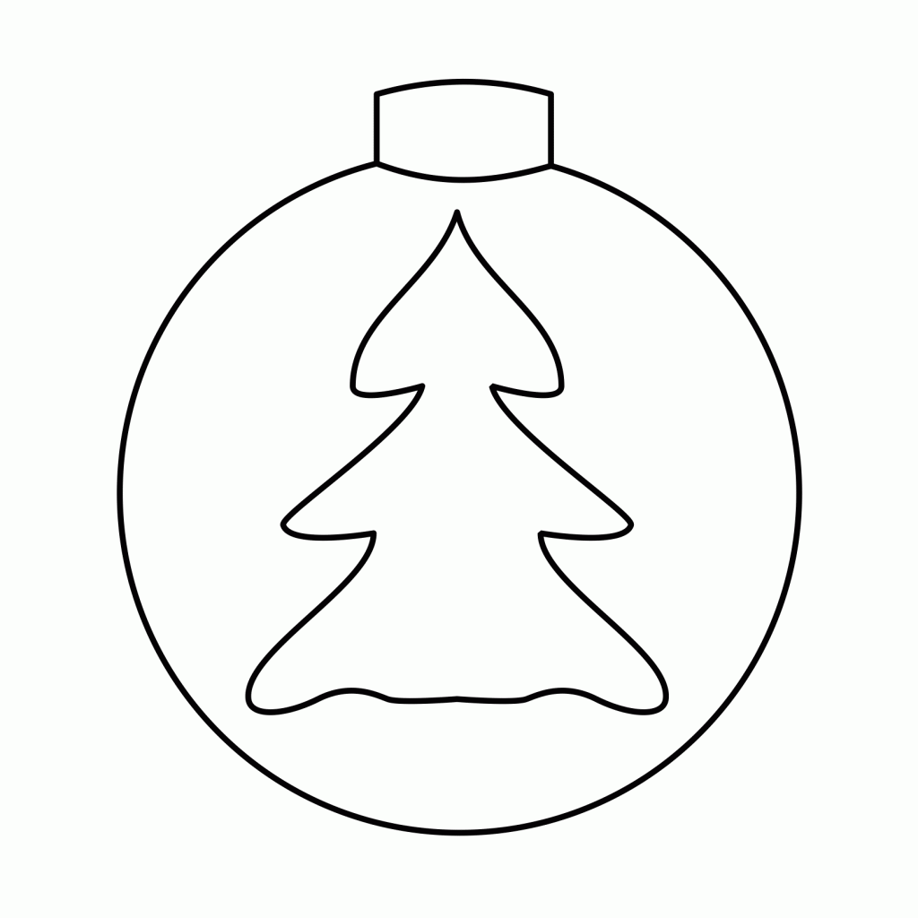 Christmas Ornament Coloring Pages Best Coloring Pages For Kids