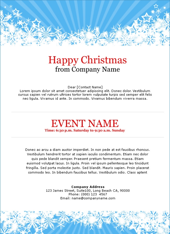 Christmas Party Invite Email Template At Gordon Denny Blog